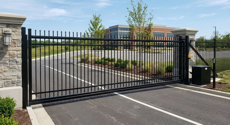 Commercial Gate Installation in Cary, NC
