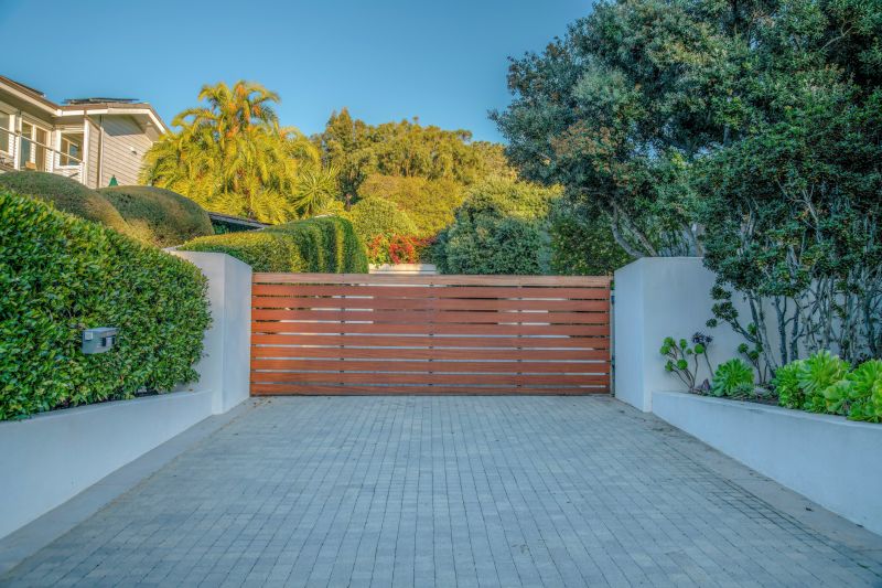 Stylish Driveway Gate