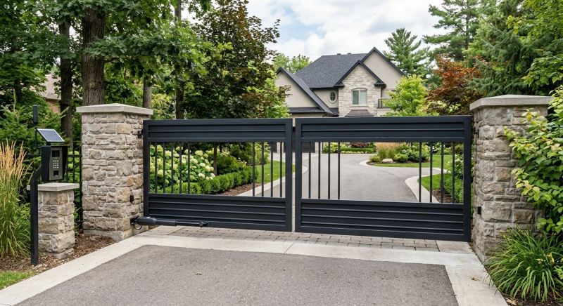Electric Gate Installation in Plano, TX