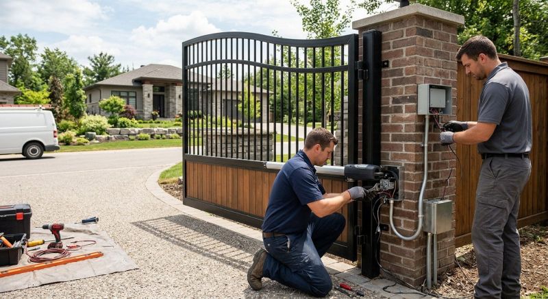 Electronic Gate Installation in Annapolis, MD