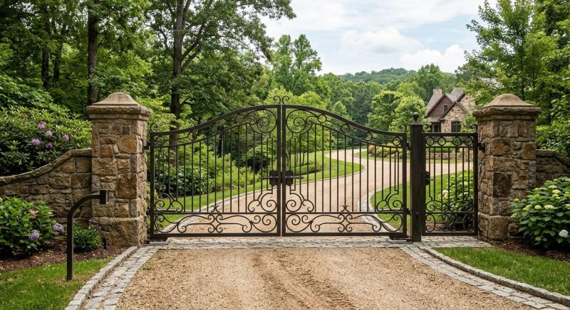 Entrance Gate Installation in Roswell, GA