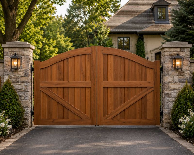 Entrance Gate Installation in Cary, NC