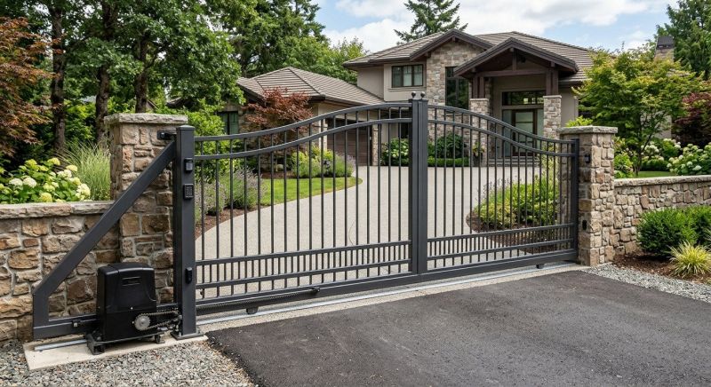 Main Gate Installation in Annapolis, MD