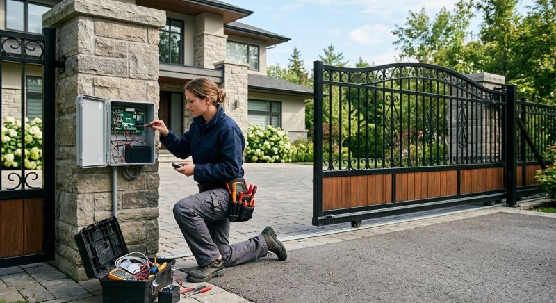Remote Control Gate Service in Roswell, GA