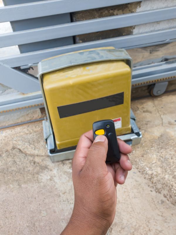 Remote Gate Installation in Roswell, GA