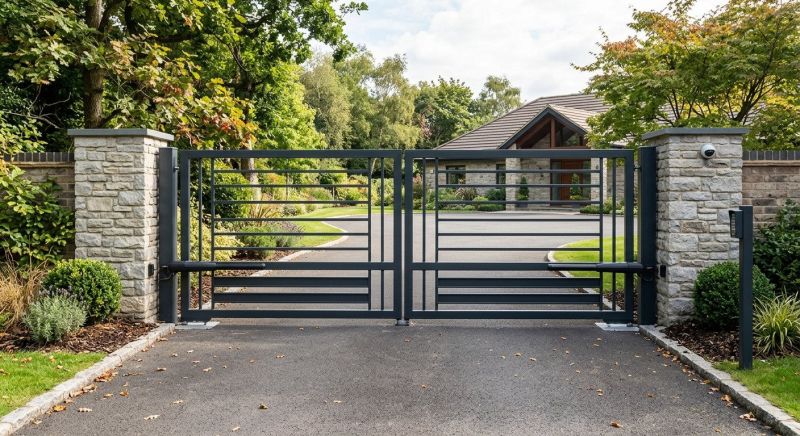 Main Gate Installation in Plano, TX